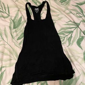 Happy earth black workout tank top